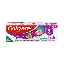 Colgate Little Kids Smiles (3+ Years) Delicate Mint Flavour Toothpaste 75ml