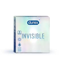 Durex Invisible Extra Thin 3 Condoms