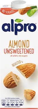 Alpro Almond Milk Unsweetened 1L