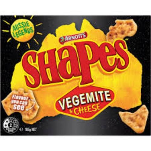 Arnotts Shapes Vegemite & Cheese 160g