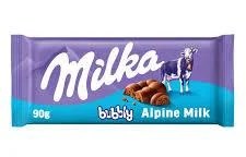 Milak Bubbly Alpine Milk 90g