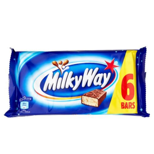 Milky Way 6 Bars Pack 129g