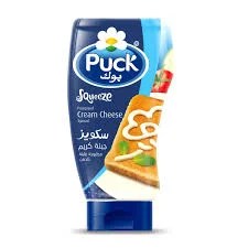 Puck Squeeze Processed Cream Cheese Spread 400g