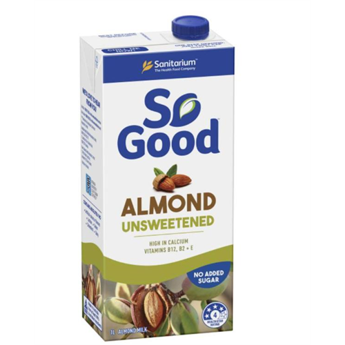 So Good Almond Milk Unsweetened