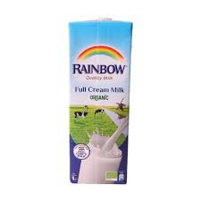 Rainbow Quality Milk Organic Full Cream Milk 1L