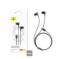 Baseus Encok CZ11 Wired Earphones (10mm Large Moving Coils)