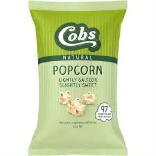 Cobs Natural Popcorn Lightly Salted & Slightly Sweet 120g