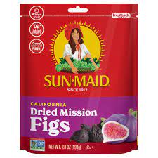 Sunmaid California Dried Mission Figs 198 g