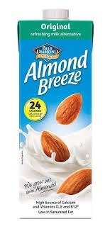 Blue Diamond Almond Breeze Almond Milk Original 1Ltr