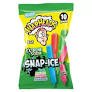 Warheads 2 In 1 Extreme Sour Snap Ice Green Apple, Watermelon, Black Cherry & Blue Raspberry 10 Pack