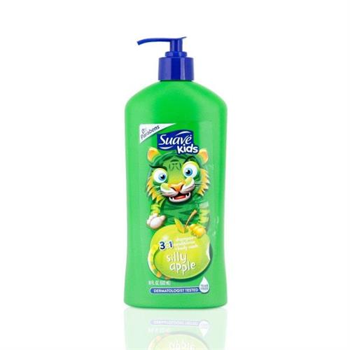 Suave Kids Shampoo + Conditioner + Body Wash 532ml