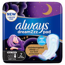 Always Pads Dreamzz Purple