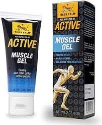 Tiger Balm Active Muscle Gel Non Sticky Pain Relief Gel 60g