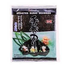 Roasted Sushi Seaweed 10 Sheets 27g