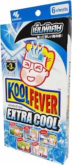 Kool Fever Extra Cool (2 Sheets x 3) 50mm x 130mm