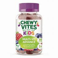 Chewy Vites Real Fruit Juice Kids Multi Vit Advance 60 Gummies