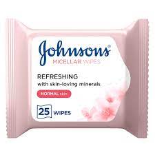 Johnsons 5 In 1 Micellar Wipes Refreshing 25 Wipes