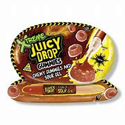 Juicy Drop Xtreme Gummies Chewy Gummies & Cola Sour Gel 57g