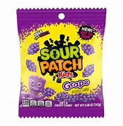 Sour Patch Kids Grape Artificially Flavoured Soft & Chewy Candy 143 g