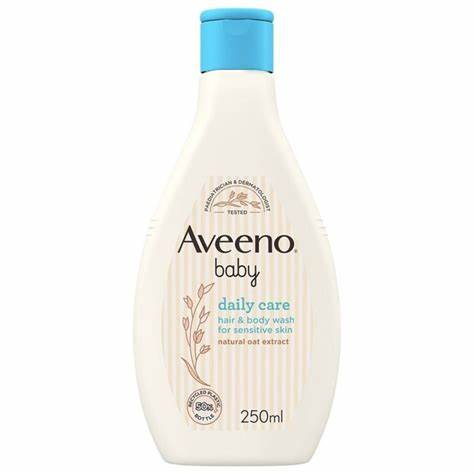 Aveeno Baby Daily Care Hair & Body Wash For Sensitive Skin 250ml