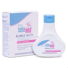 Baby Seba Med Bubble Bath For Delicate Skin With Camomile 200ml