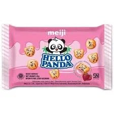 Hello Panda Meiji Stawberry Cream25g