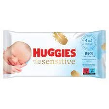 Huggies Extra Sensitive 56 Cleansing Baby Wipes