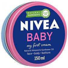 Nivea Baby My First Cream Natural Almond & Sunflower Oil 150ml