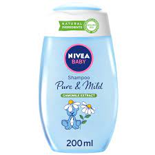 Nivea Baby Shampoo Pure & Mild Camomile Extract 200ml