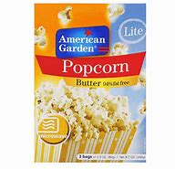 American Garden Popcorn Butter Fat Free (3 Bags)