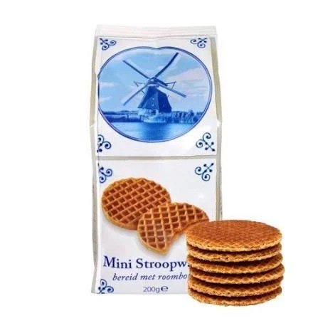 Mini Stroopwafel Bereid Met Roomboter 200g