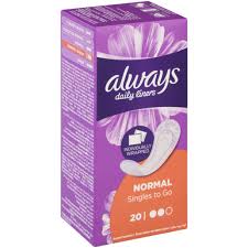 Always Daily Liners Individually Wrapped (20)