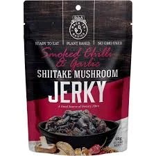 DJ & A Smoked Chilli & Garlic Shiitake Mushroom Jerky 60g