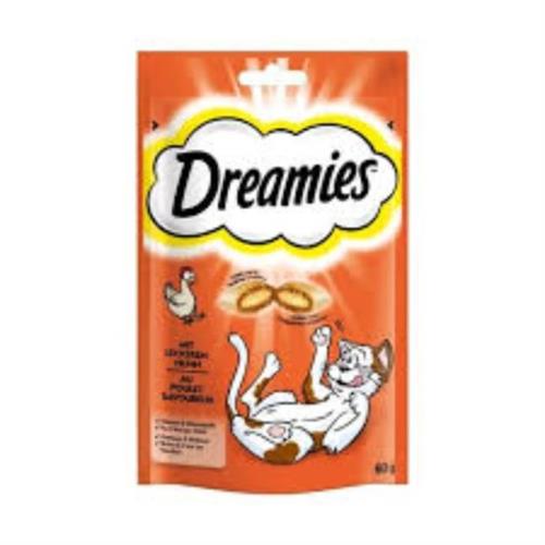 Dreamies With Tasty Chicken Cat Treats 60g