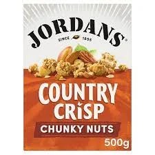 Jordans Country Crisp Delicious Crispy & Crunchy Oat Clusters With Chunky Nuts 500g