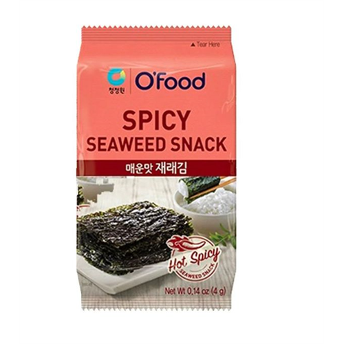 OFood Spicy Seaweed Snack 4g