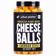 Urban Platter Plant Based Cheese Balls Cheddar Style 100g