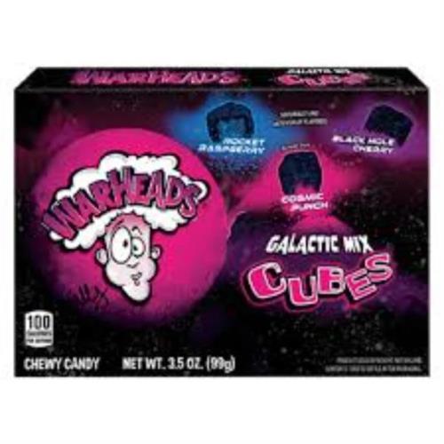 Warheads Glactic Mix Cubes 99g