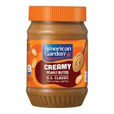 American Garden Creamy Peanut Butter 454g