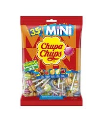 Chupa chups 35 Mini lollipops 210g