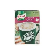 Knorr Quick Soup Cream Of Chicken (4x18g) Sachets 72g
