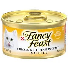 Purina Fancy Feast Chicken & Beef Feast In Gravy (Grilled) 85g