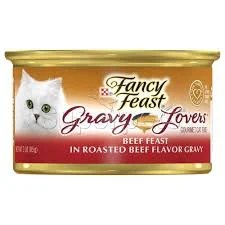 Purina Fancy Feast Gravy Lovers (Beef Feast In Roasted Beef Flavour Gravy) 85g