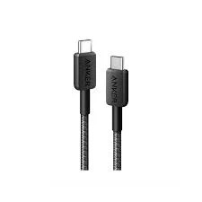 Anker 322 USB- C to USB C Cable 3ft Braided Compatible With USB- C Phones Tablets & Laptops