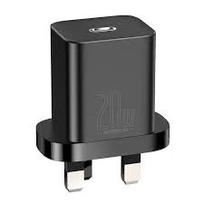 Baseus 1C 20W UK Sets Super Si Quick Charger