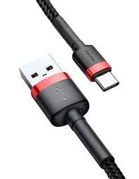 Baseus Cafule Cable iP 2A 3m Red+Black