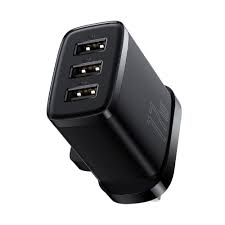 Baseus Compact Charger 3U 17w UK Black