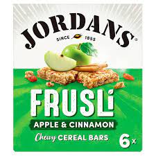 Jordans Frusli 6x Apple & Cinnamon Chewy Cereal Bars