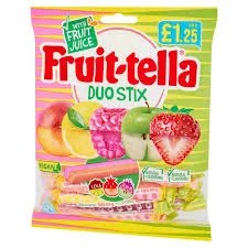 Fruit Tella Duo Stix 135g