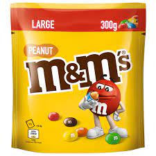 M&Ms Large Peanut 300g